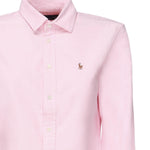 Camicia Oxford con logo<BR/> 211891377 002 POLO RALPH LAUREN 