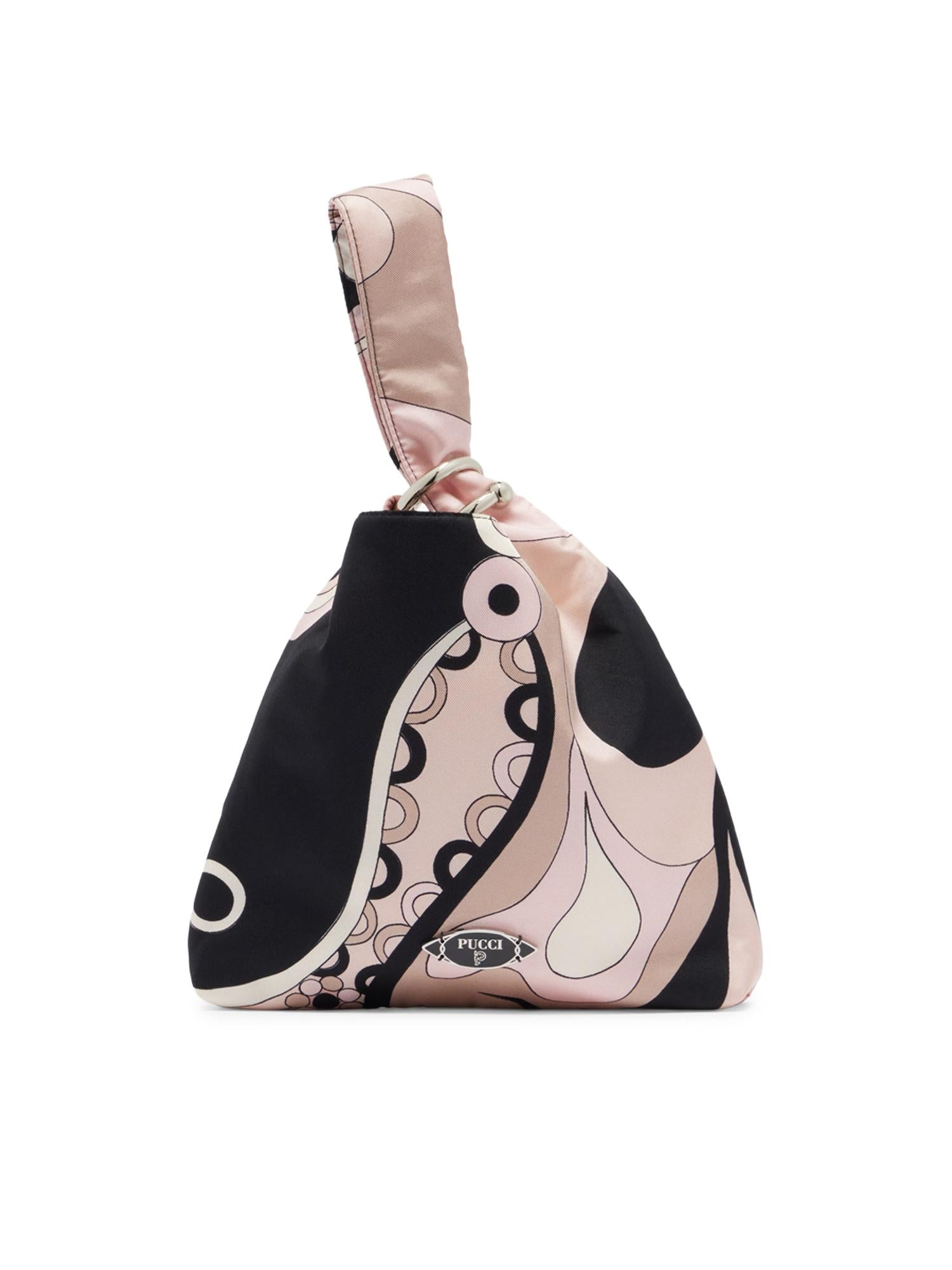 Pochette Emilio in seta stampa Orchidee 6HBD65 6H731023 PUCCI 