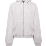 Hoodie con zip "Balenciaga Back" in pile dry 851236 TTVJ22420 BALENCIAGA 