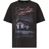 T-shirt con stampa DS034 JF0350DLQ2999 DONDUP 