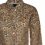 Giacca denim leopardata 5YGN14 7362AP1TO MARCIANO BY GUESS 