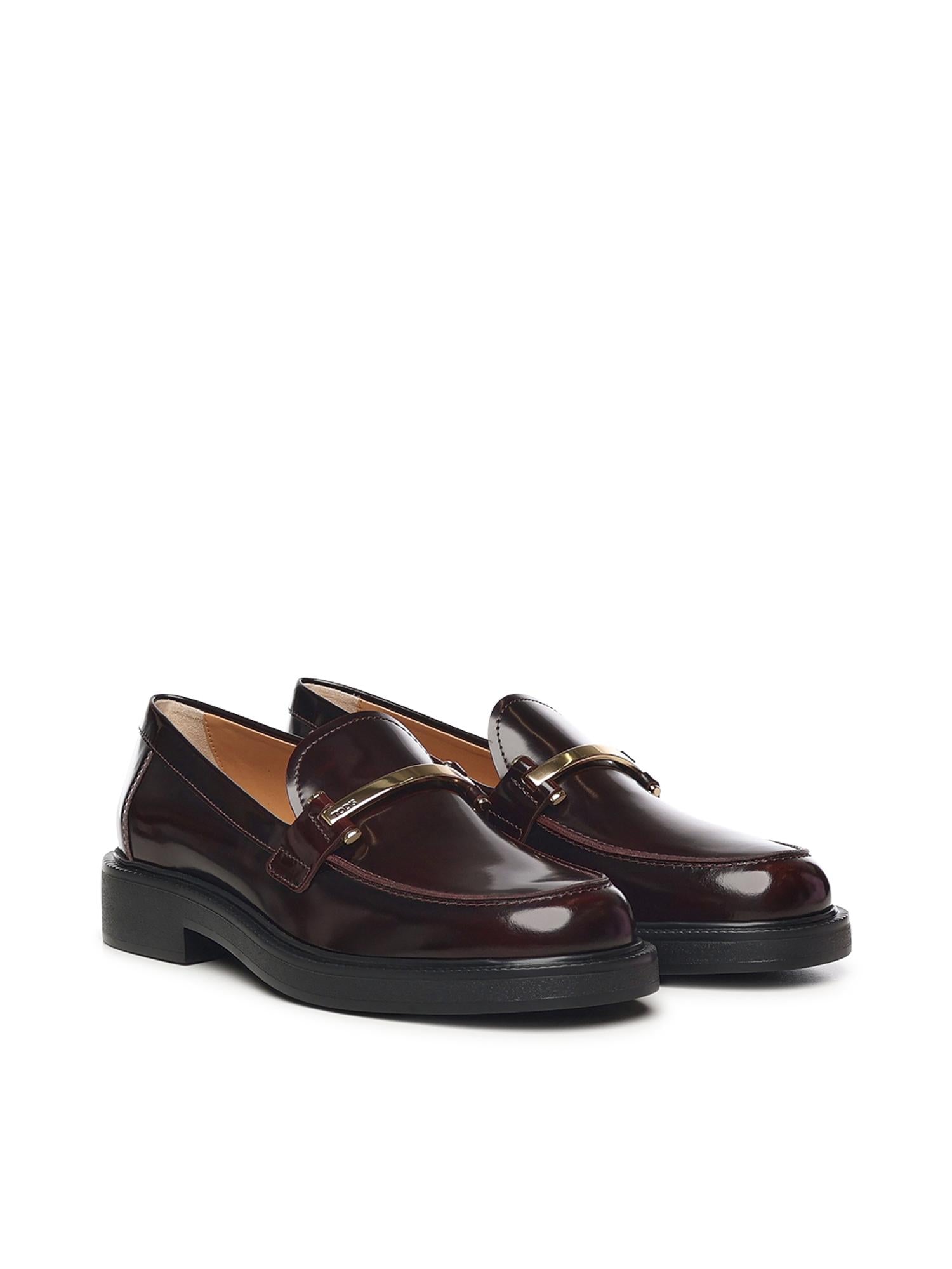 Mocassino con morsetto in pelle XXW20L0JO70SHA R810 TOD'S 