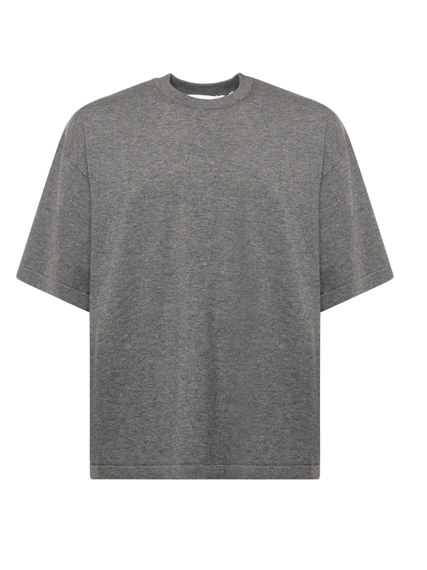 T-shirt Distort con logo A3427003 GREY MELANGE AXEL ARIGATO 