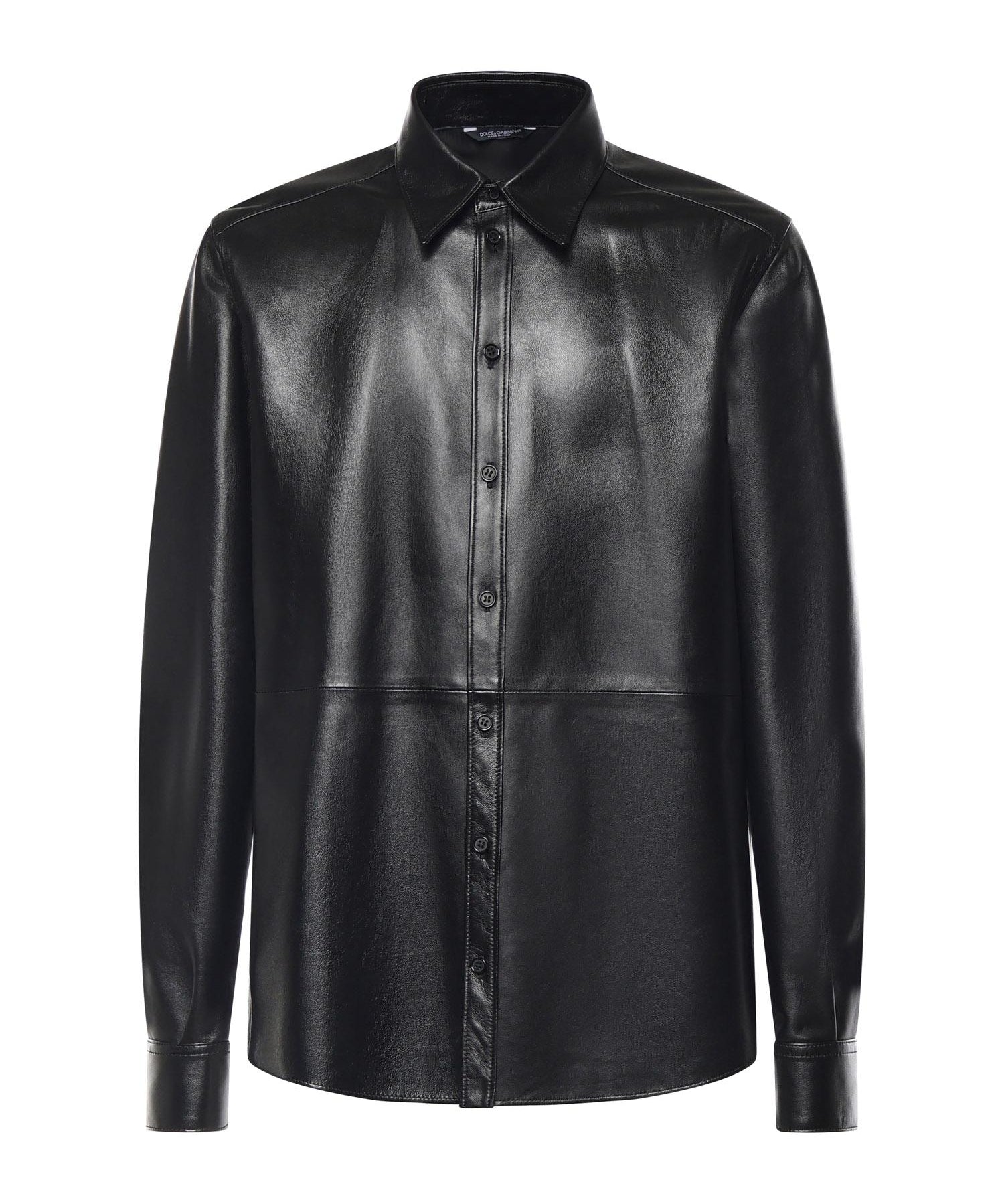 Overshirt in pelle G5NP9L HULFYN0000 DOLCE & GABBANA 