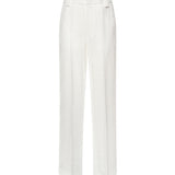 Pantaloni Abby in gabardina di viscosa DP883 IF0049DXXX001 DONDUP 