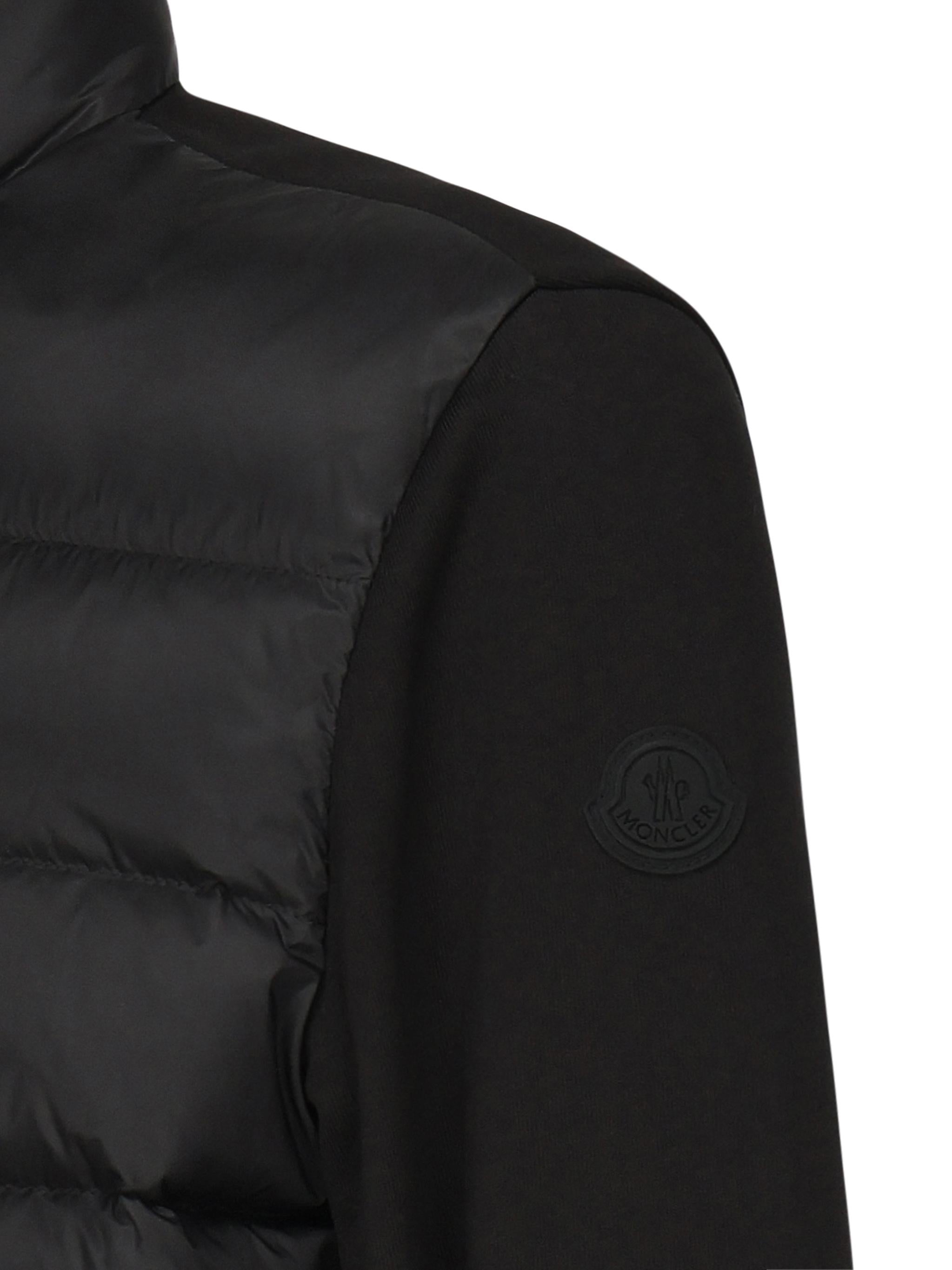 Cardigan imbottito con zip K10918G00003 809KZ999 MONCLER 