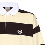 Camicia polo in jersey a righe 871654 TUVL56110 BALENCIAGA 