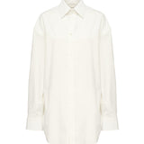 Camicia Cassandre in popeline di cotone 832339 Y1J619601 SAINT LAURENT 