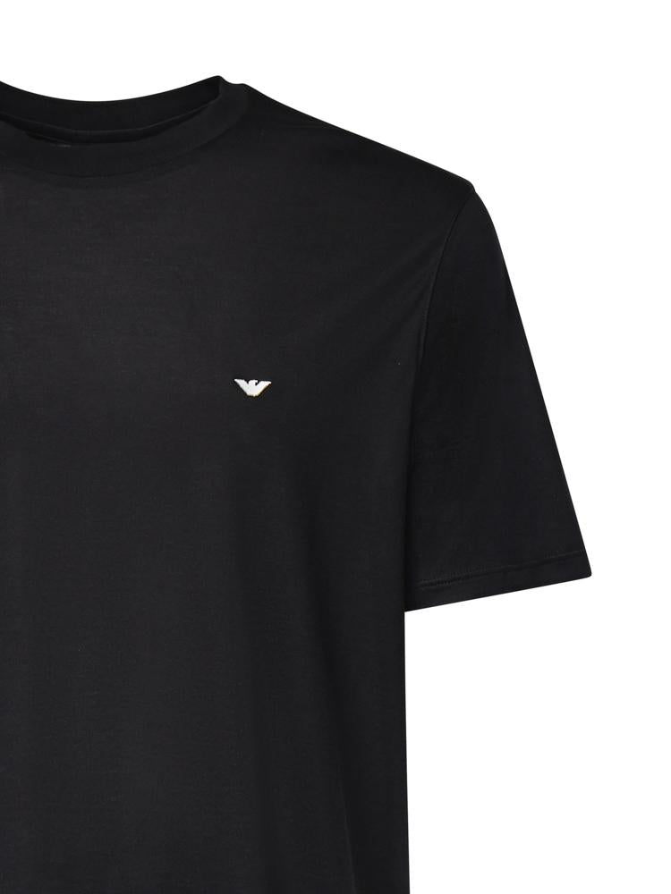 T-shirt in cotone con logo<BR/> AF13747 EM004592UC001 EMPORIO ARMANI 