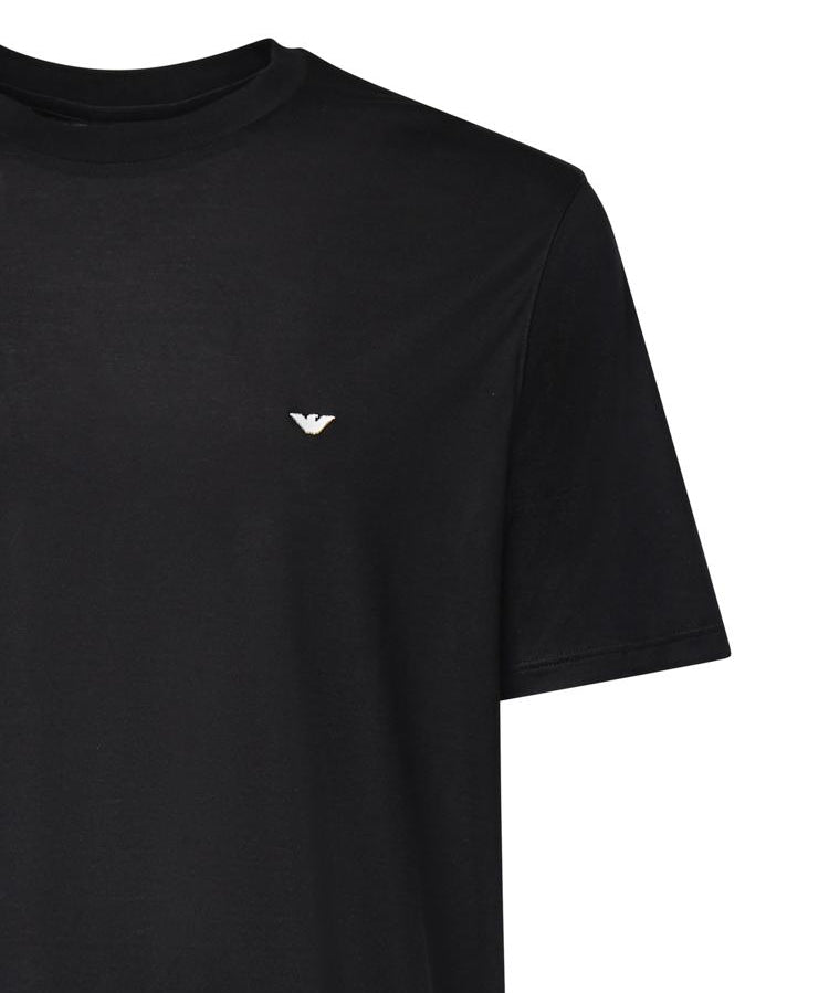 T-shirt in cotone con logo<BR/> AF13747 EM004592UC001 EMPORIO ARMANI 