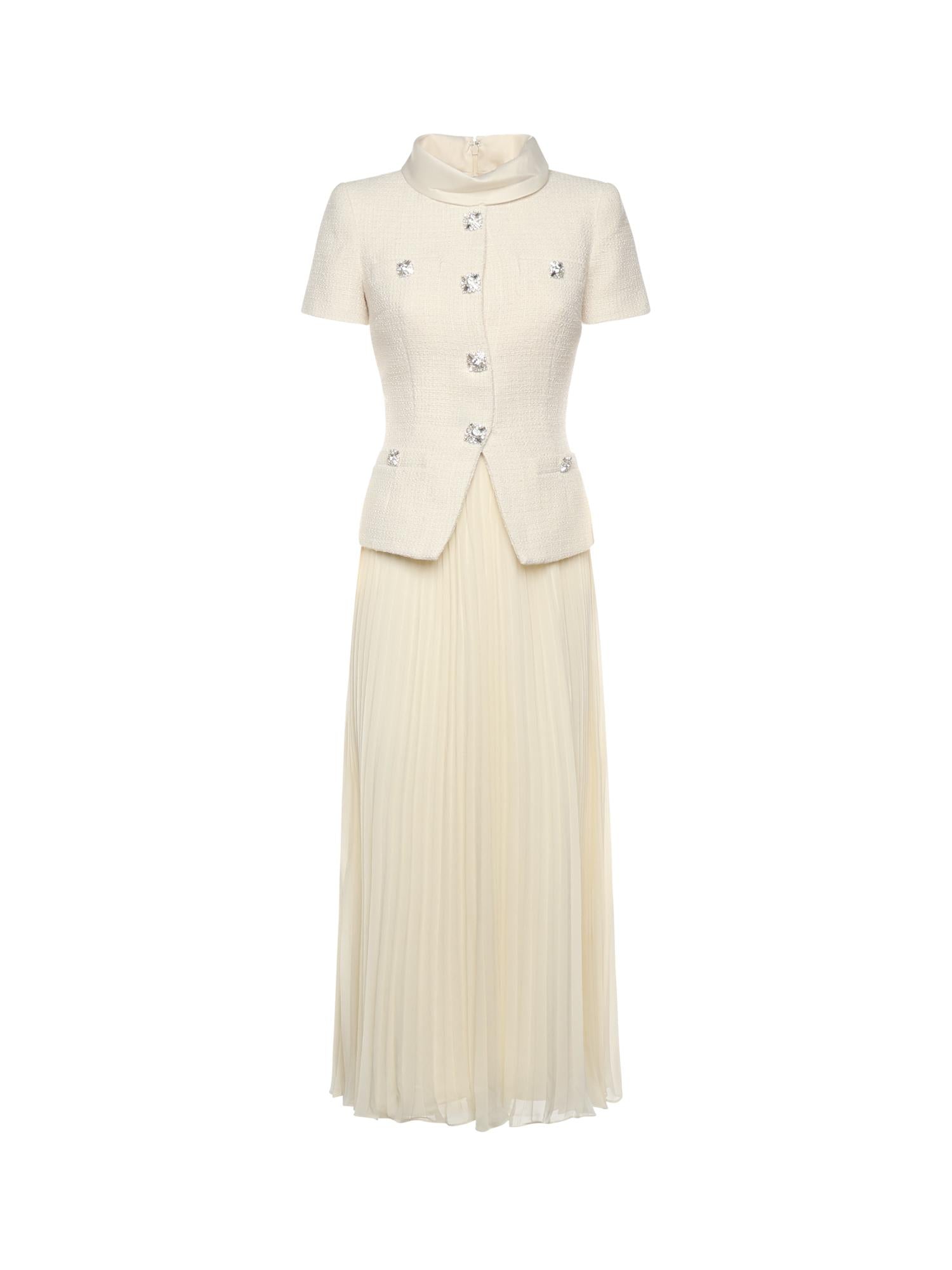 Abito midi in bouclé RS26161MB C SELF-PORTRAIT 