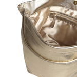 Borsa a spalla in pelle effetto metallizzato BIBP9ZI01M 019 BIASIA 