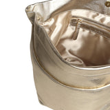 Borsa a spalla in pelle effetto metallizzato BIBP9ZI01M 019 BIASIA 