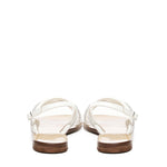 Sandali Fredy cinturino con strass 73SC8V502STR FREDYARGENTO/OFF WHITE V° 73 