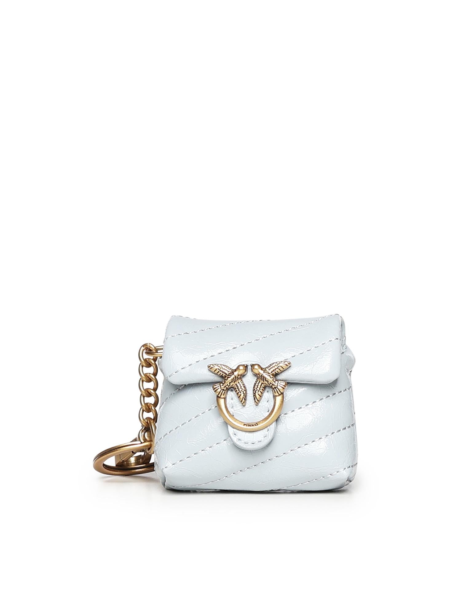 Custodia AirPods Love Bag Puff in pelle 105869 A37OE37Q PINKO 