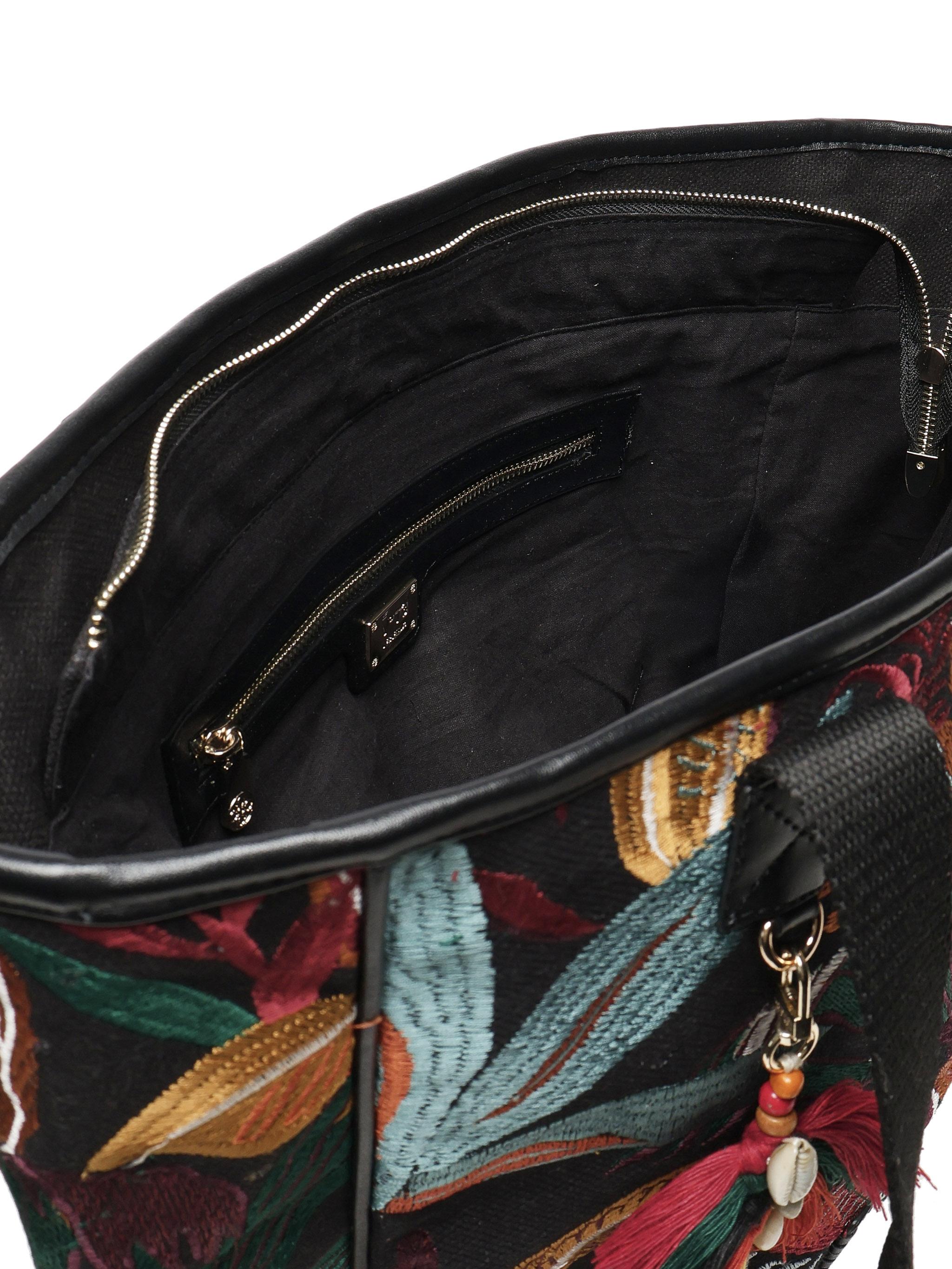 Borsa tote Clarissa 73BS8ZM02 CLARISSANERO/MULTICOLOR V° 73 