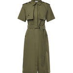 Abito trench in popeline di cotone 8117709 C1424 BURBERRY 