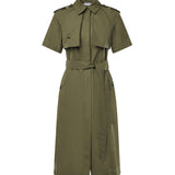 Abito trench in popeline di cotone 8117709 C1424 BURBERRY 