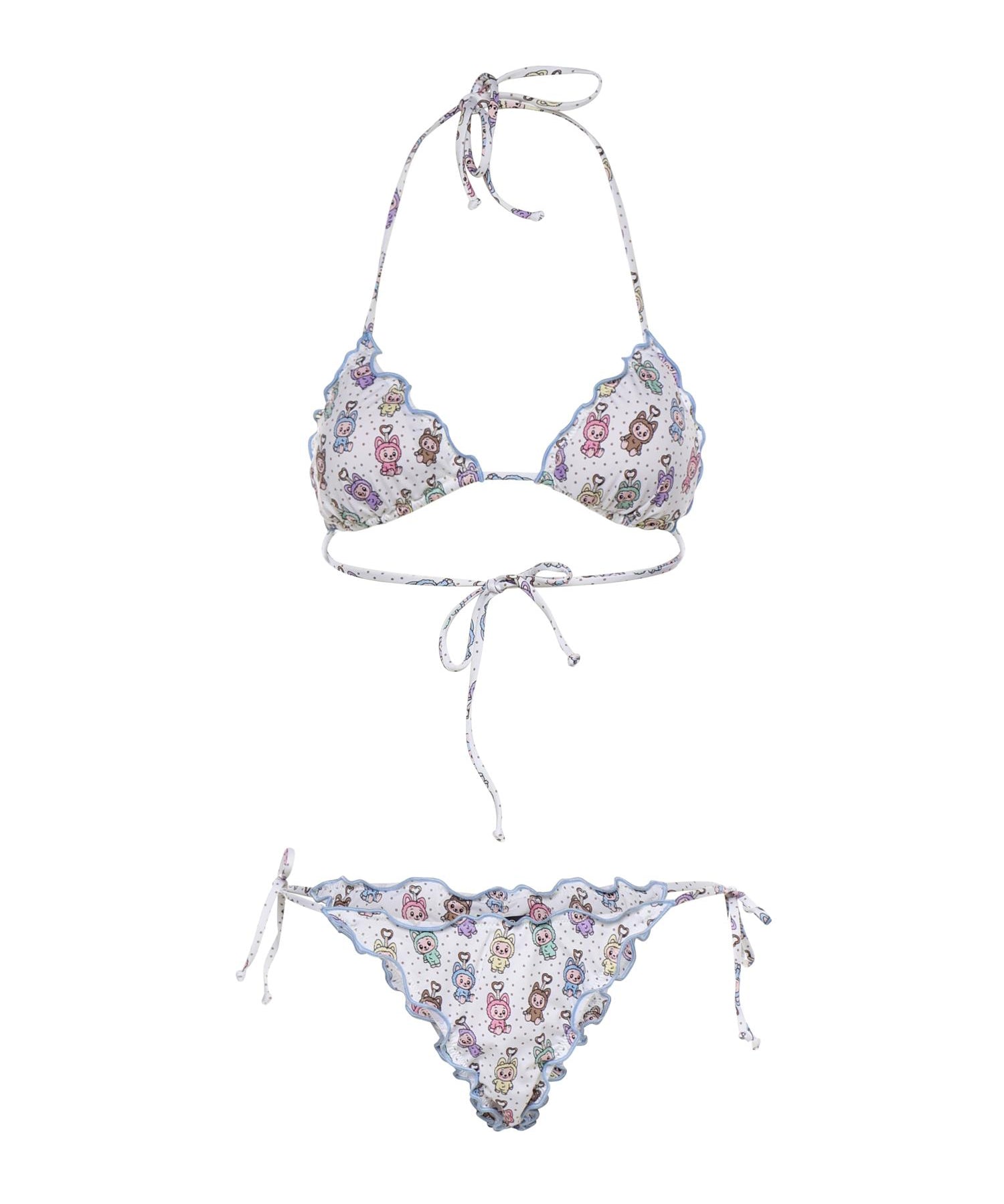 Bikini Sagitami con stampa LaBubu SAGI001 09070L MC2 SAINT BARTH 
