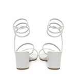 Sandali Cleo in raso con cristalli<BR/> C12037 060R001X623 RENÉ CAOVILLA 