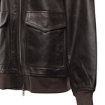 Giacca Viper in pelle JAFS18397200  THE FRANKIE SHOP 