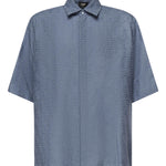 Camicia in Jacquard FF di lino FS1317 AU6YF0U6K FENDI 