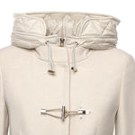 Toggle Coat in panno di lana mélange<BR/> NAW59513430XMY C002 FAY 