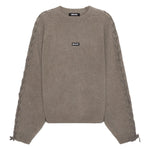 Maglione in maglia con lacci 114741 1078 ROTATE 