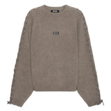 Maglione in maglia con lacci 114741 1078 ROTATE 