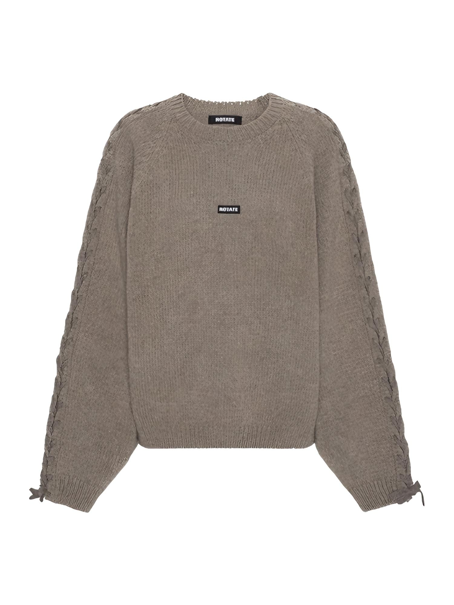 Maglione in maglia con lacci 114741 1078 ROTATE 