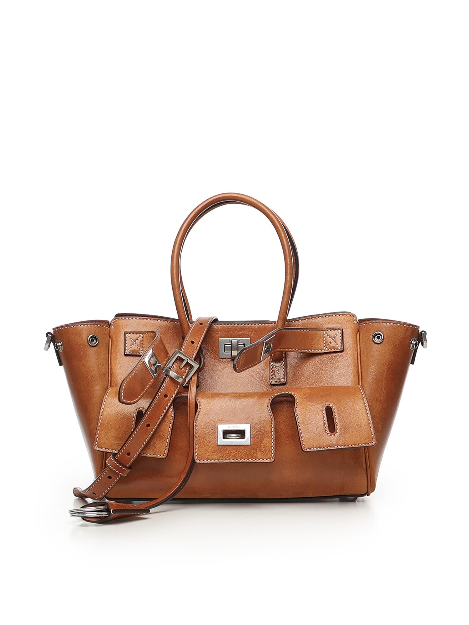 Borsa Carry All Bel Air Mini in pelle 835732 2ABP72753 BALENCIAGA 