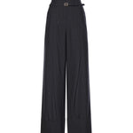 Pantaloni in lana gessata FR6673 AW7IF0QG3 FENDI 