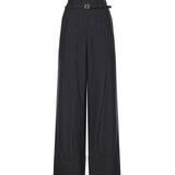 Pantaloni in lana gessata FR6673 AW7IF0QG3 FENDI 