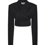 Blazer doppiopetto cropped 2522046101600 003 SPORTMAX 