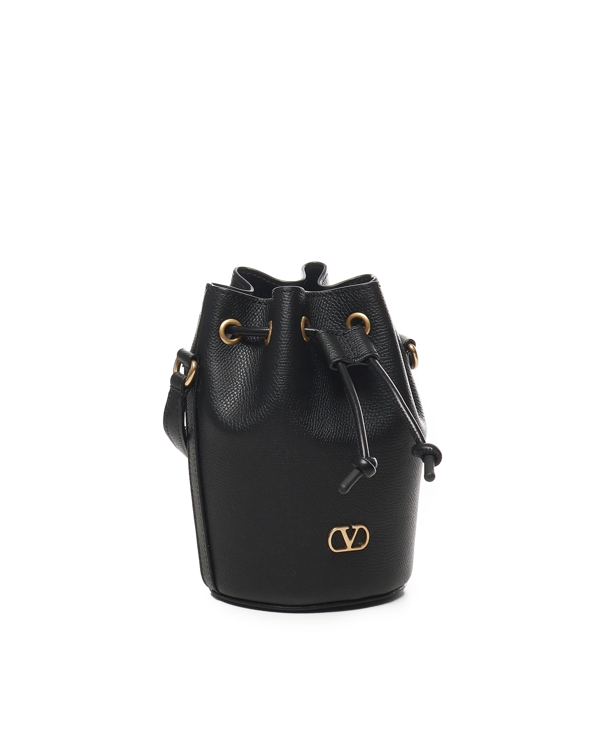 Secchiello mini Vlogo 6W0P0AJ2 SNP0NO VALENTINO GARAVANI 