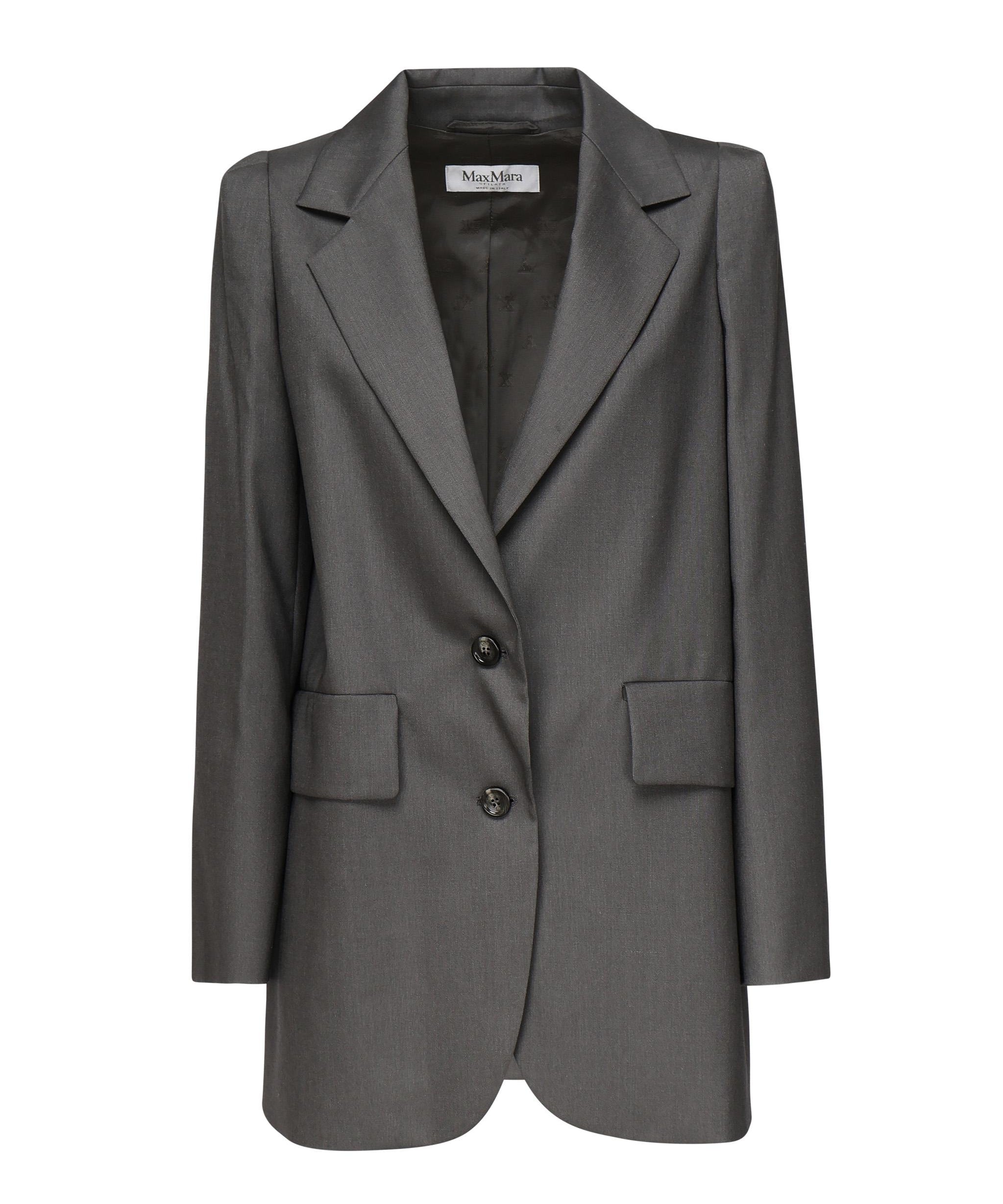 BLAZER MONOPETTO IN LANA, MOHAIR E SETA "EBRIDI" 2511041253600 015 MAX MARA 