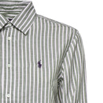 Camicia in cotone e lino con logo 211971514 500 POLO RALPH LAUREN 