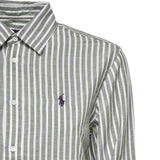 Camicia in cotone e lino con logo 211971514 500 POLO RALPH LAUREN 