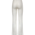 Pantaloni flare in viscosa lamé lavorazione raschel MC25SI00 BR014RS01JW MISSONI 