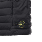 Gilet in piuma in nylon con logo K2S15G100004 S0183V0029 STONE ISLAND 
