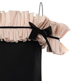 Abito corto in crepe couture 8B3VAHQ0 1CF45B VALENTINO GARAVANI 