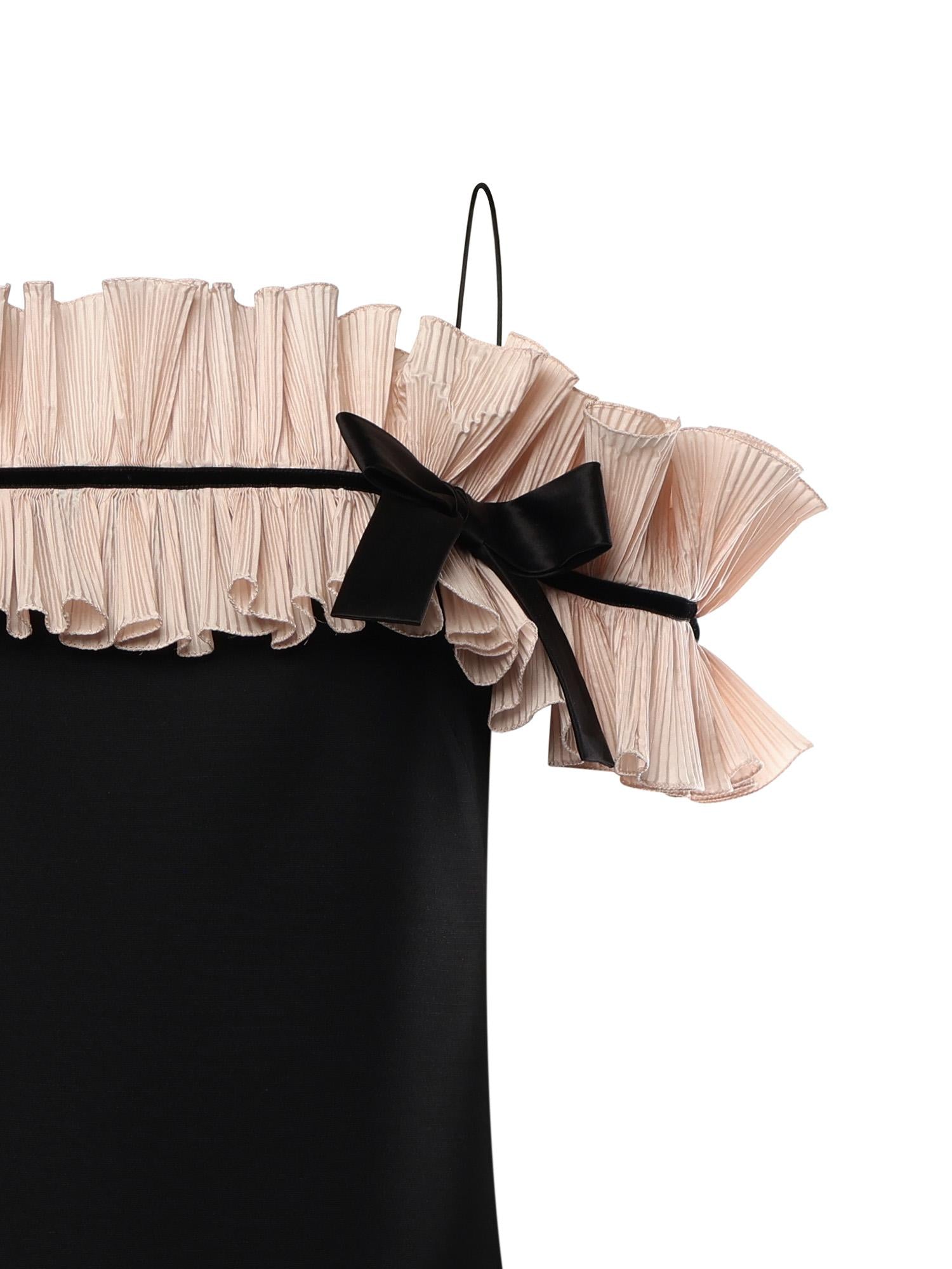 Abito corto in crepe couture 8B3VAHQ0 1CF45B VALENTINO GARAVANI 