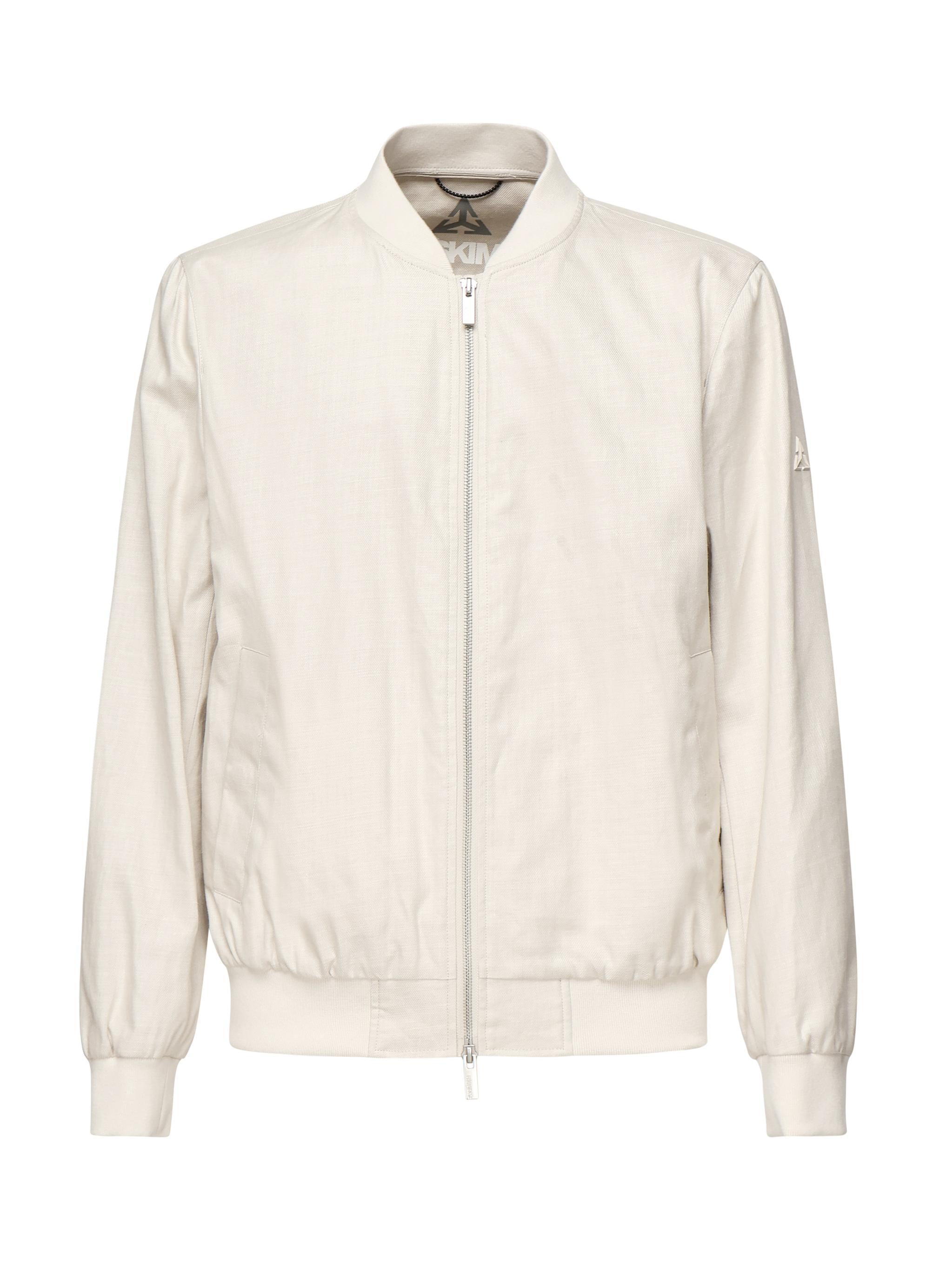 Bomber in puro lino HE844016 SAND HESKIMO 