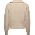 Maglia in lana e cashmere con zip 2521366182600 006 MAX MARA 