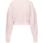 Maglia con maniche a sbuffo e logo 114278 191 ROTATE 
