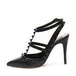 Pumps Rockstud con cinturini 6W2S0393 VB80NO VALENTINO GARAVANI 