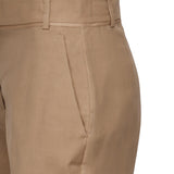 Pantaloni in lino e organza 104698 A2EEL31 PINKO 