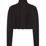 Giacca drappeggiata in jersey AA9V1238J077C 994 ALAIA 