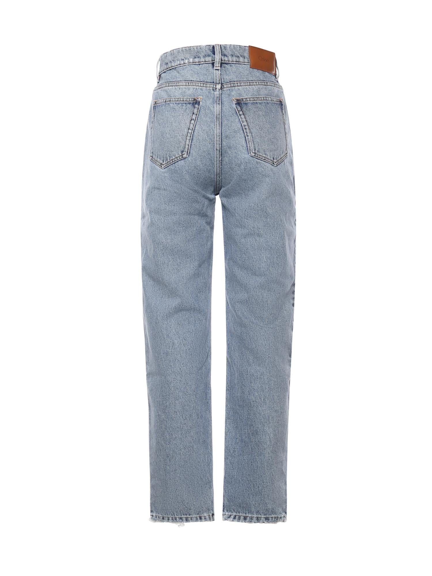 Jeans affusolati in denim CH26SDP30151 40P CHLOÉ 