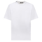 T-shirt in cotone con patch logo G8PN9T FU7EQW0800 DOLCE & GABBANA 